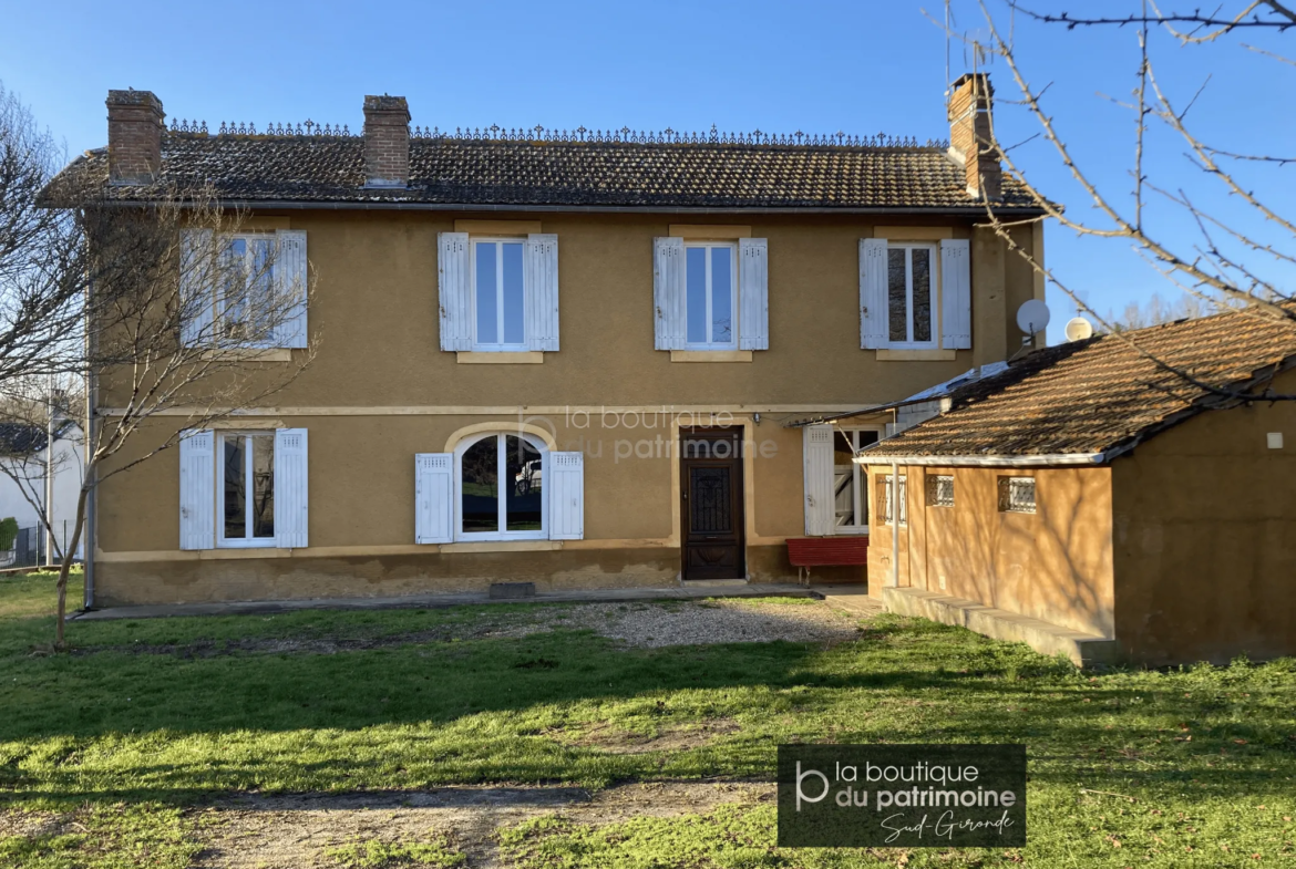 Maison en pierre de 170m2 à Langon 