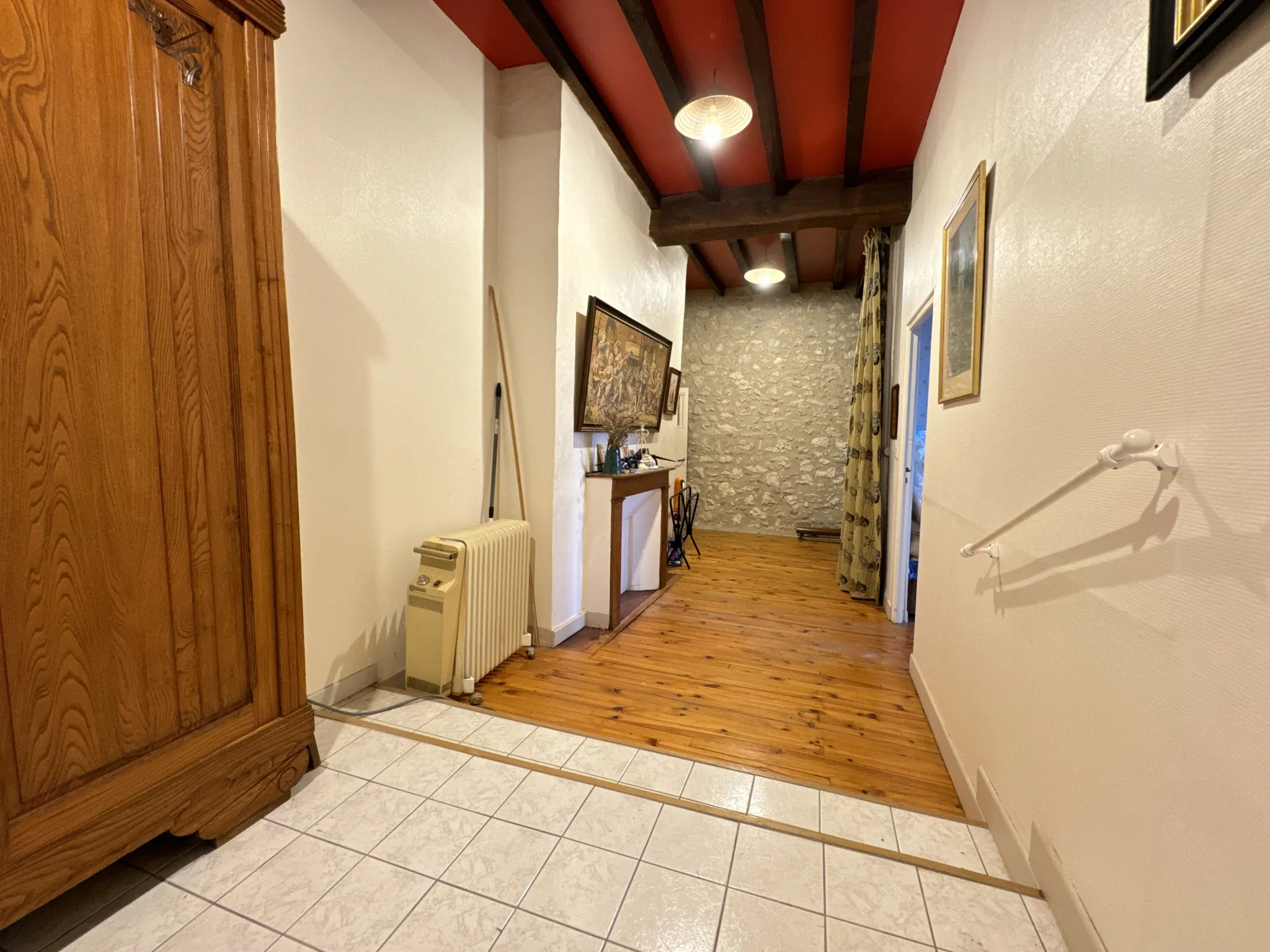 Maison de village à rénover avec 4 chambres à Penne d'Agenais 