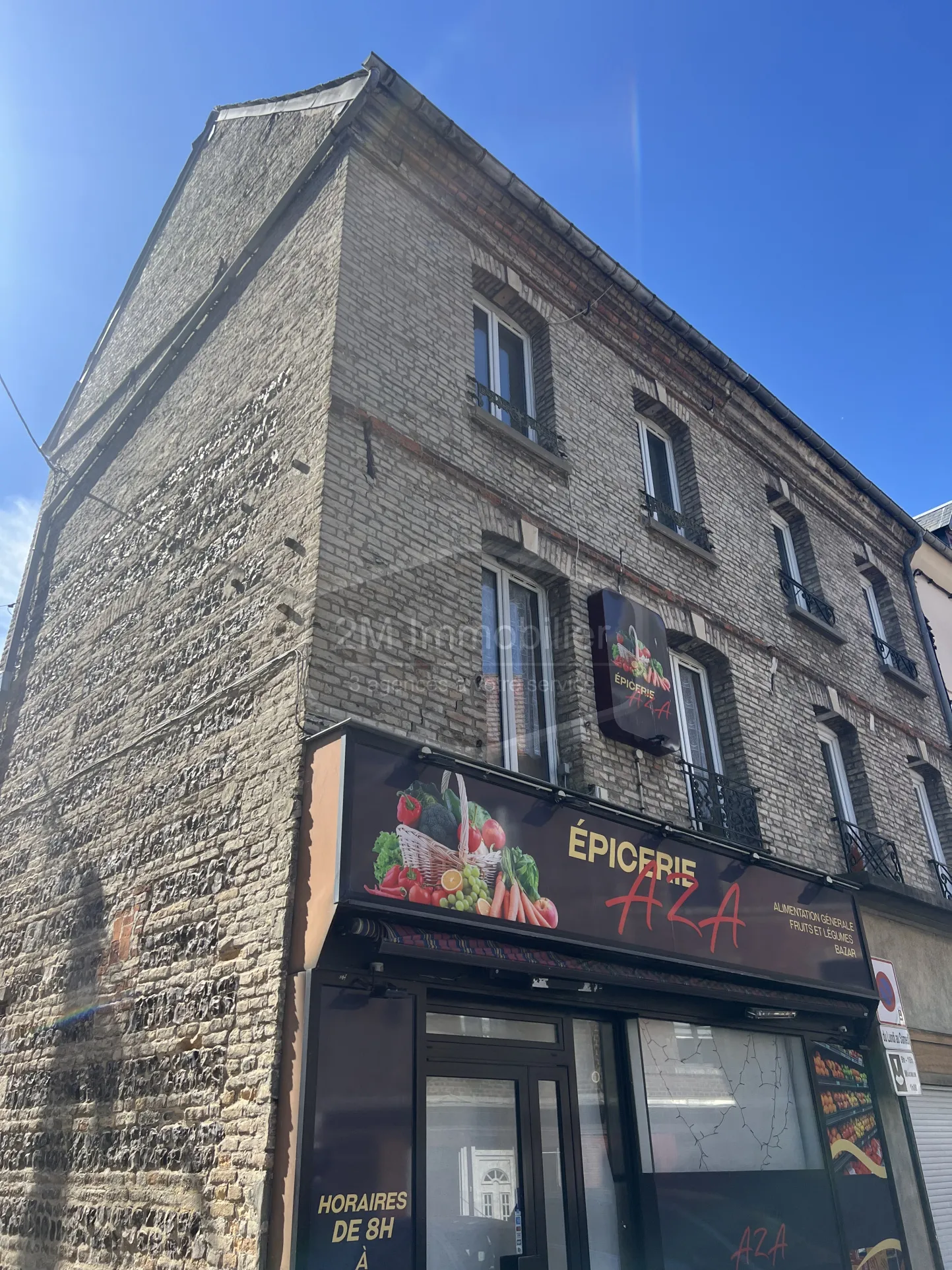 Immeuble à vendre à Dieppe, Le Pollet avec local commercial, triplex et maison 