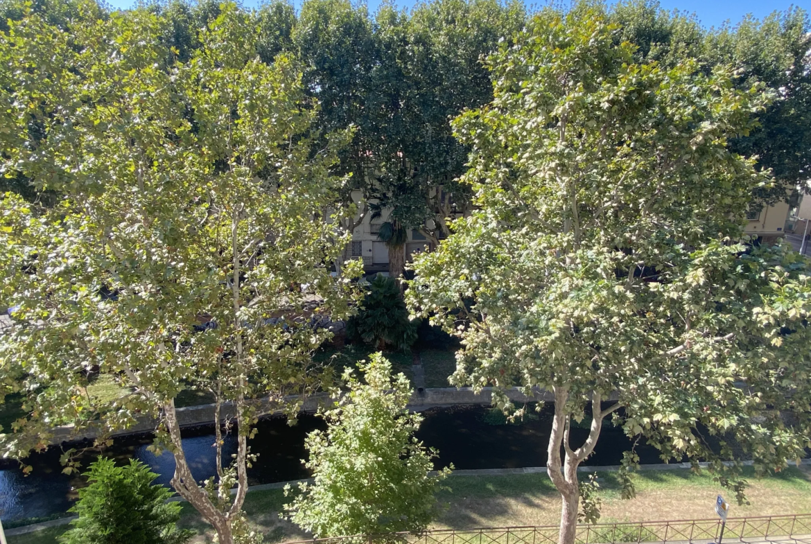 Appartement Rénové avec Vue sur les Quais, Perpignan 