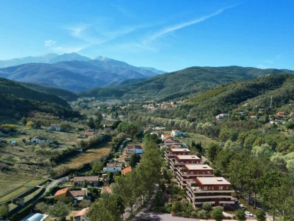 Appartement neuf à Céret avec vue panoramique