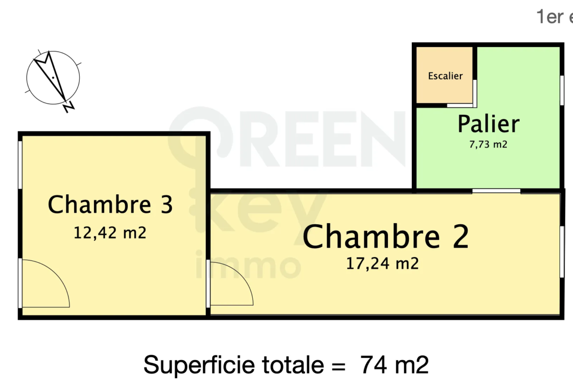 Maison à rénover à Saint Fargeau - 65m2 - 88m2 de terrain 