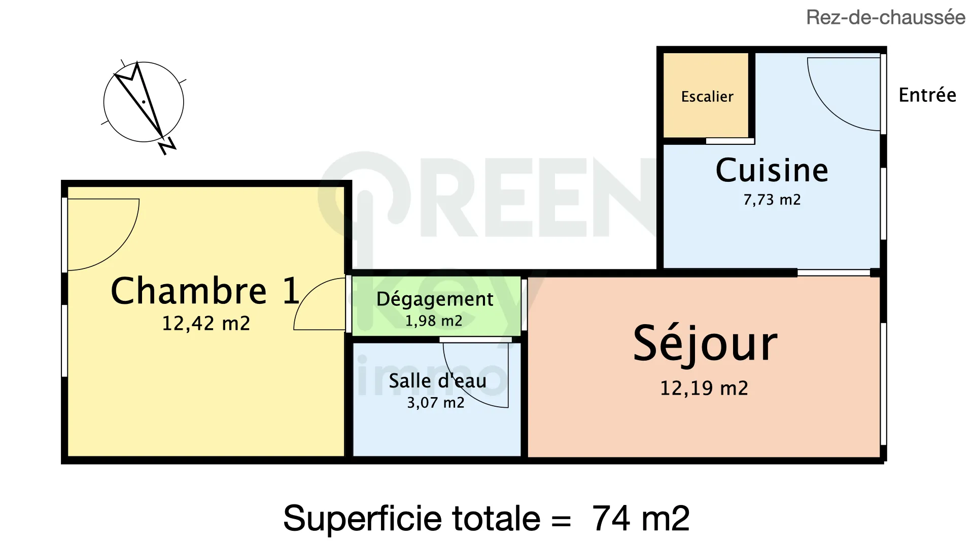 Maison à rénover à Saint Fargeau - 65m2 - 88m2 de terrain 