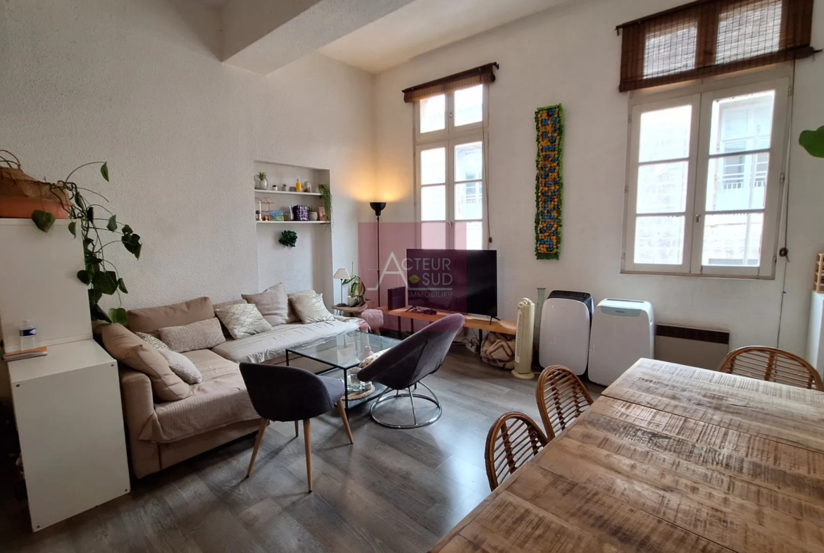 Vente bel appartement 3 pièces Montpellier Ecusson Fac de Droit 