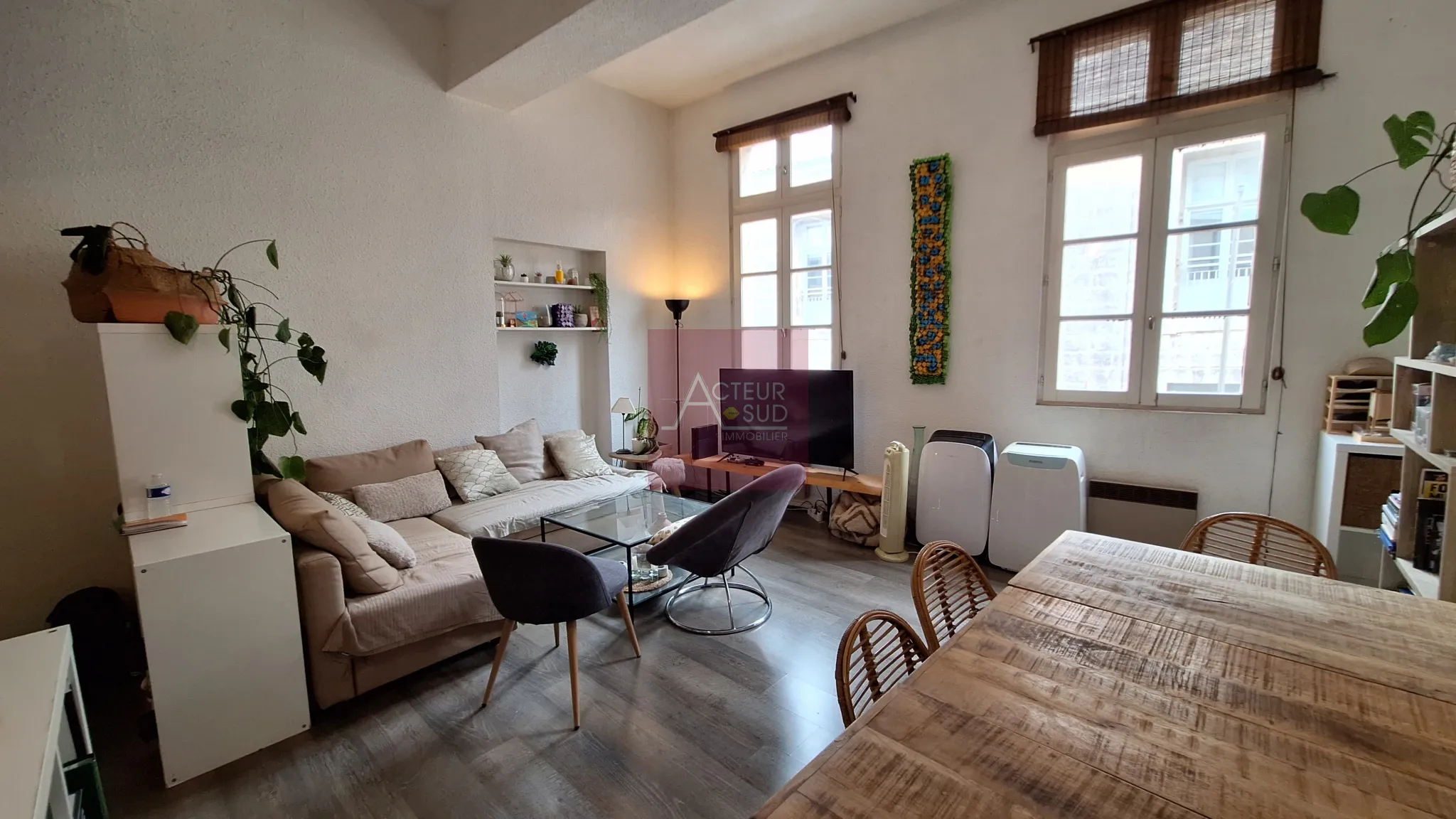 Vente bel appartement 3 pièces Montpellier Ecusson Fac de Droit 