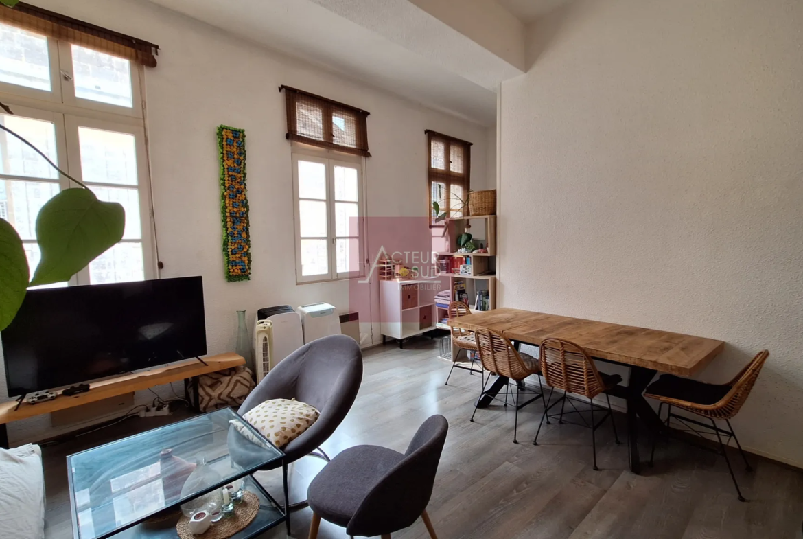 Vente bel appartement 3 pièces Montpellier Ecusson Fac de Droit 