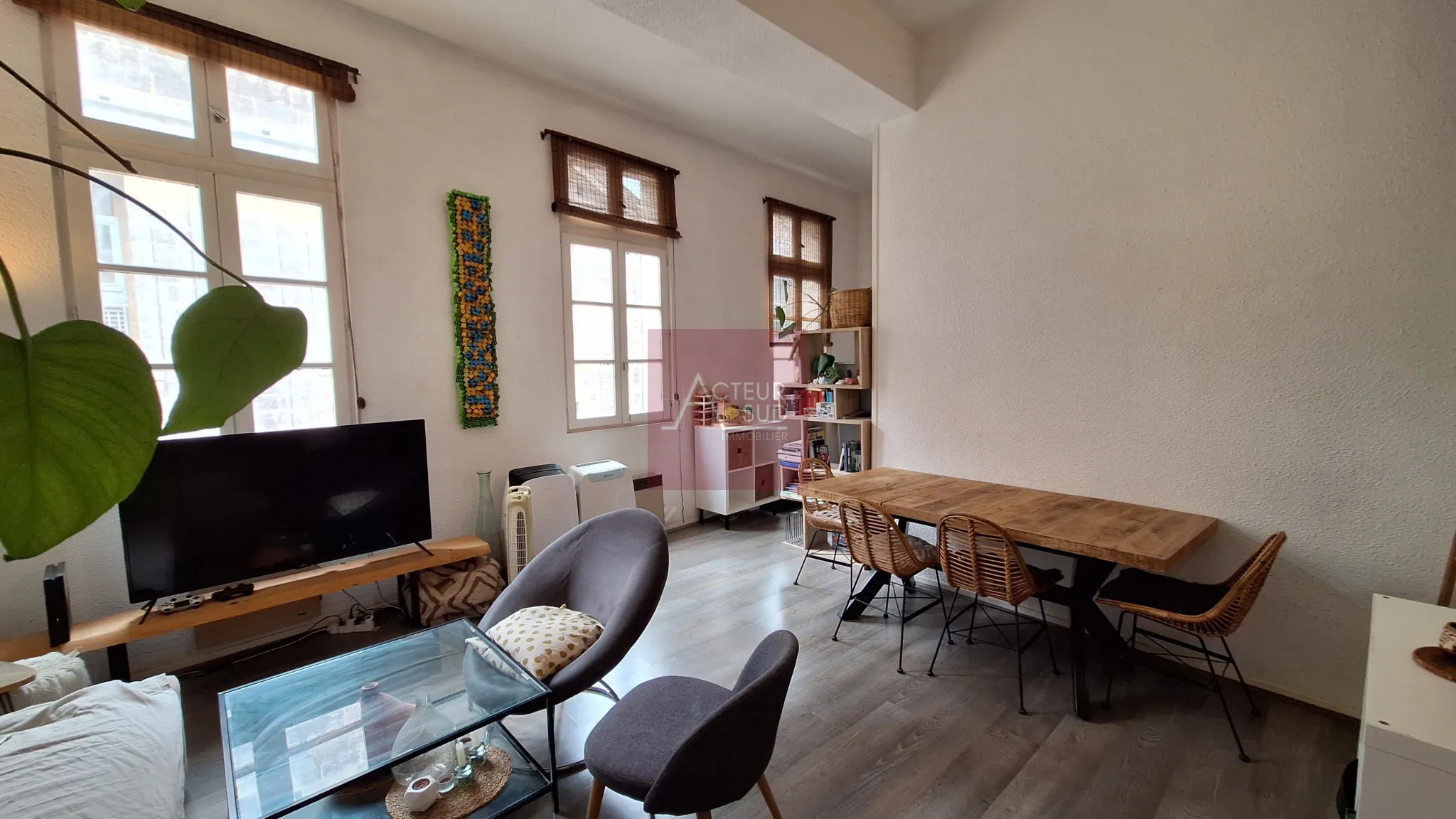 Vente bel appartement 3 pièces Montpellier Ecusson Fac de Droit 