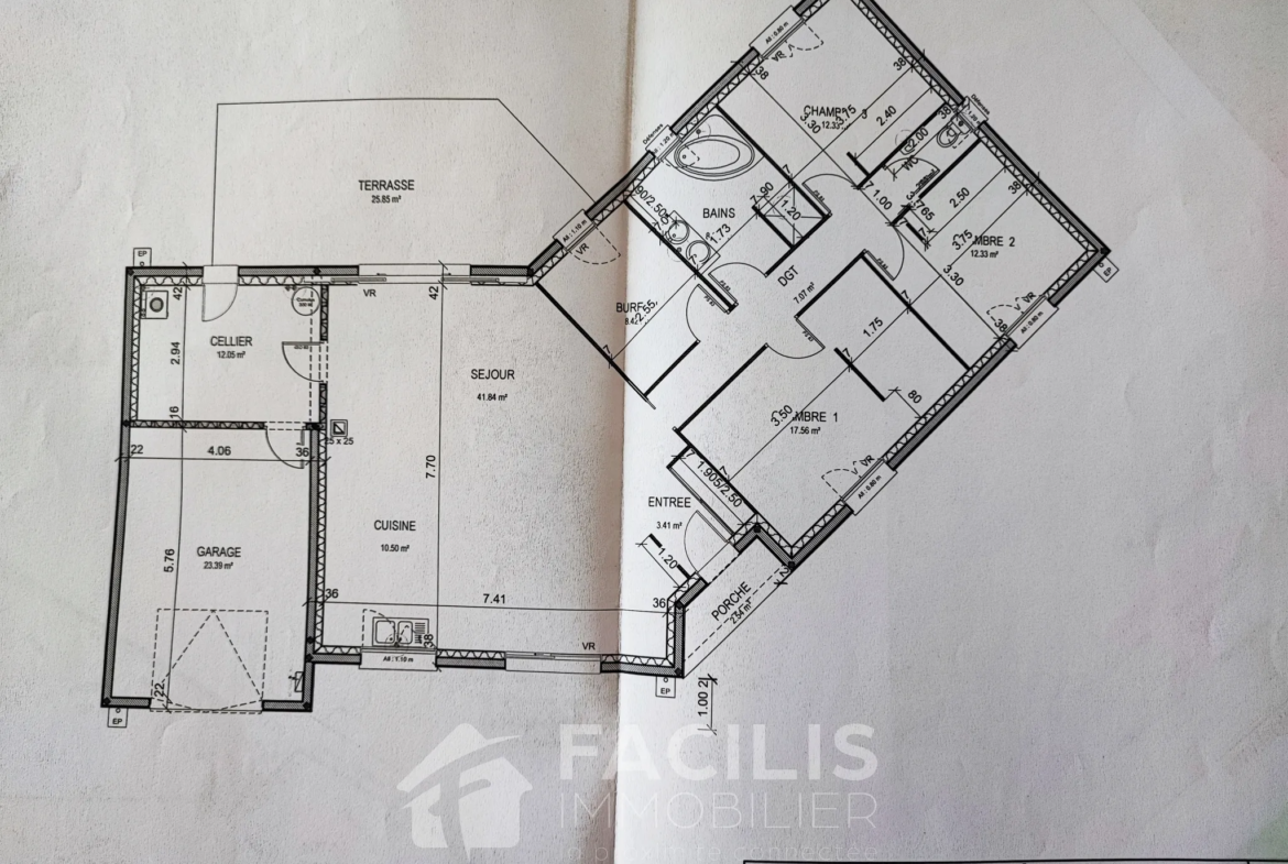 Maison Lumineuse 135m2 - Champigny en Rochereau (86170) 