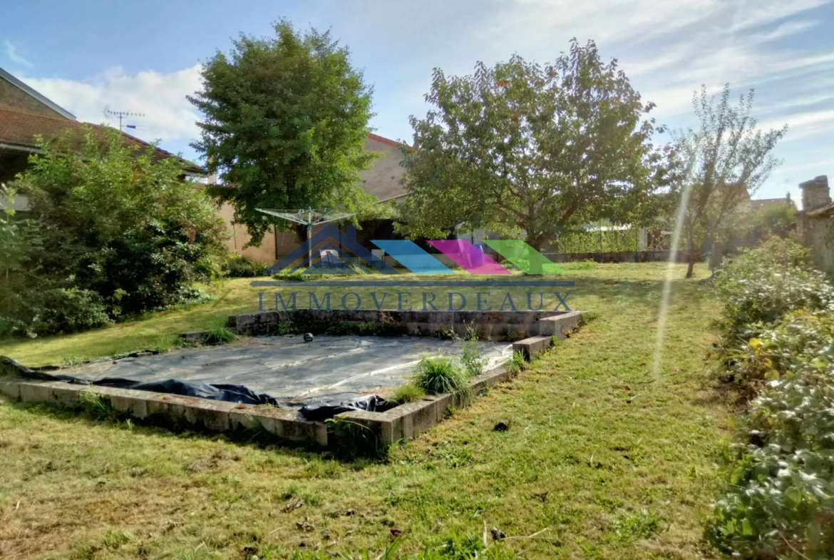 Maison rénovée 4 chambres, terrasse et jardin à Drouville 