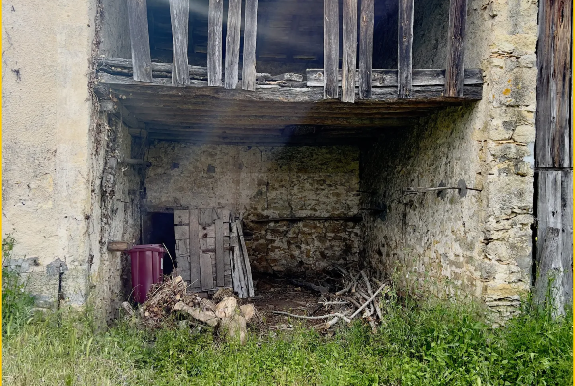 Bâtisse en pierre à transformer en habitation - LANDIRAS 