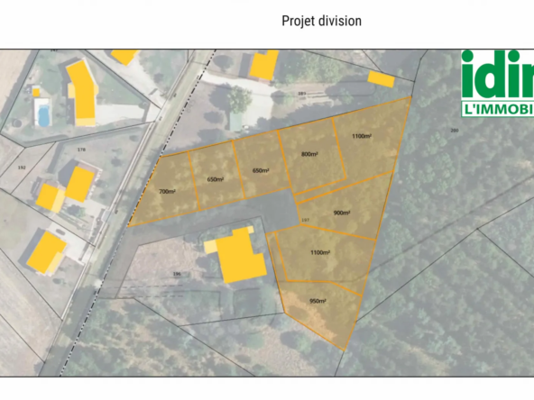 Terrain constructible viabilisé à Villaudric