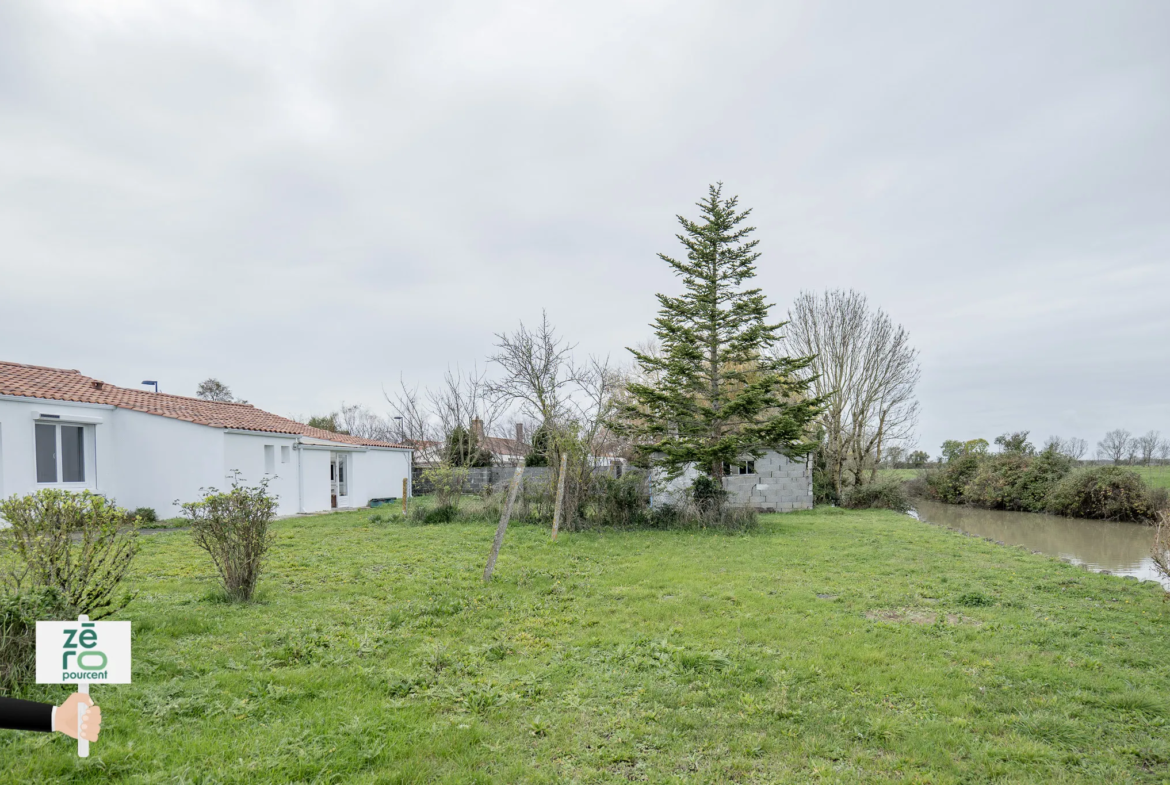 Maison de Plain-Pied avec Vue sur le Marais à Grues 