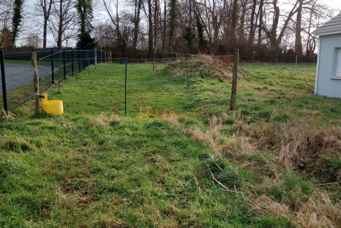 Terrain à bâtir de 1000 m2 à Prétot-Vicquemare 