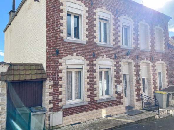 Maison semi-individuelle en brique avec 3 chambres à Boussois