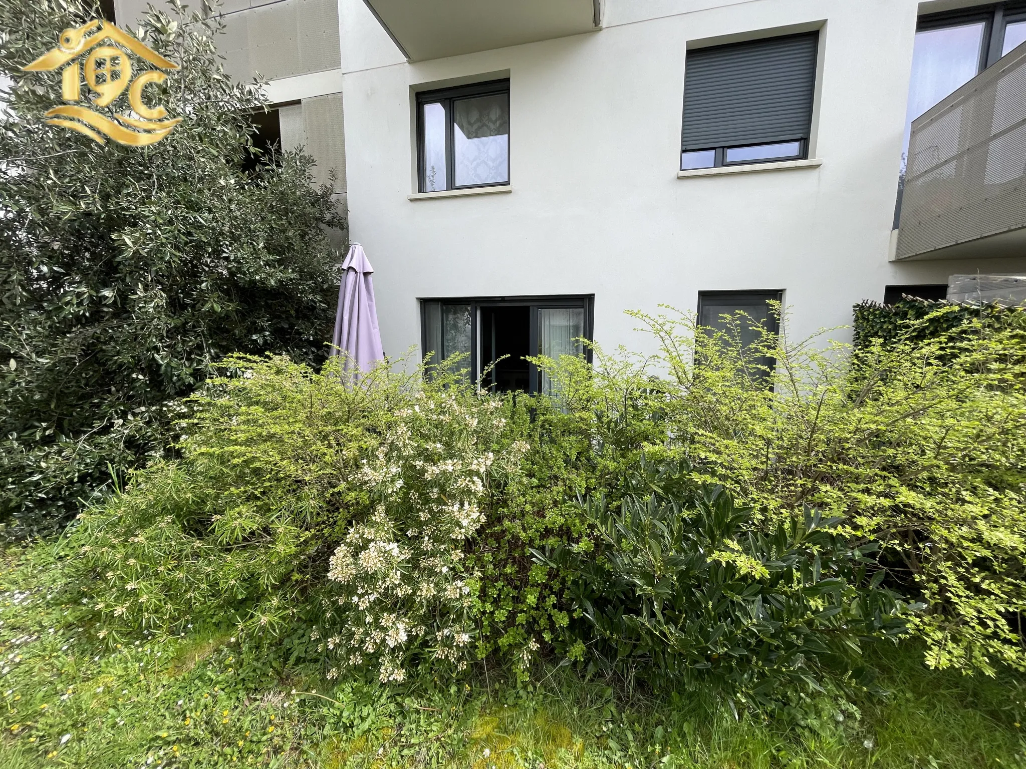 Appartement T3 avec jardin privatif exposé sud-ouest 