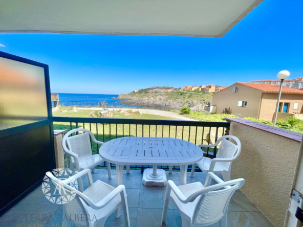 Appartement en rez-de-chaussée avec vue sur mer à Collioure