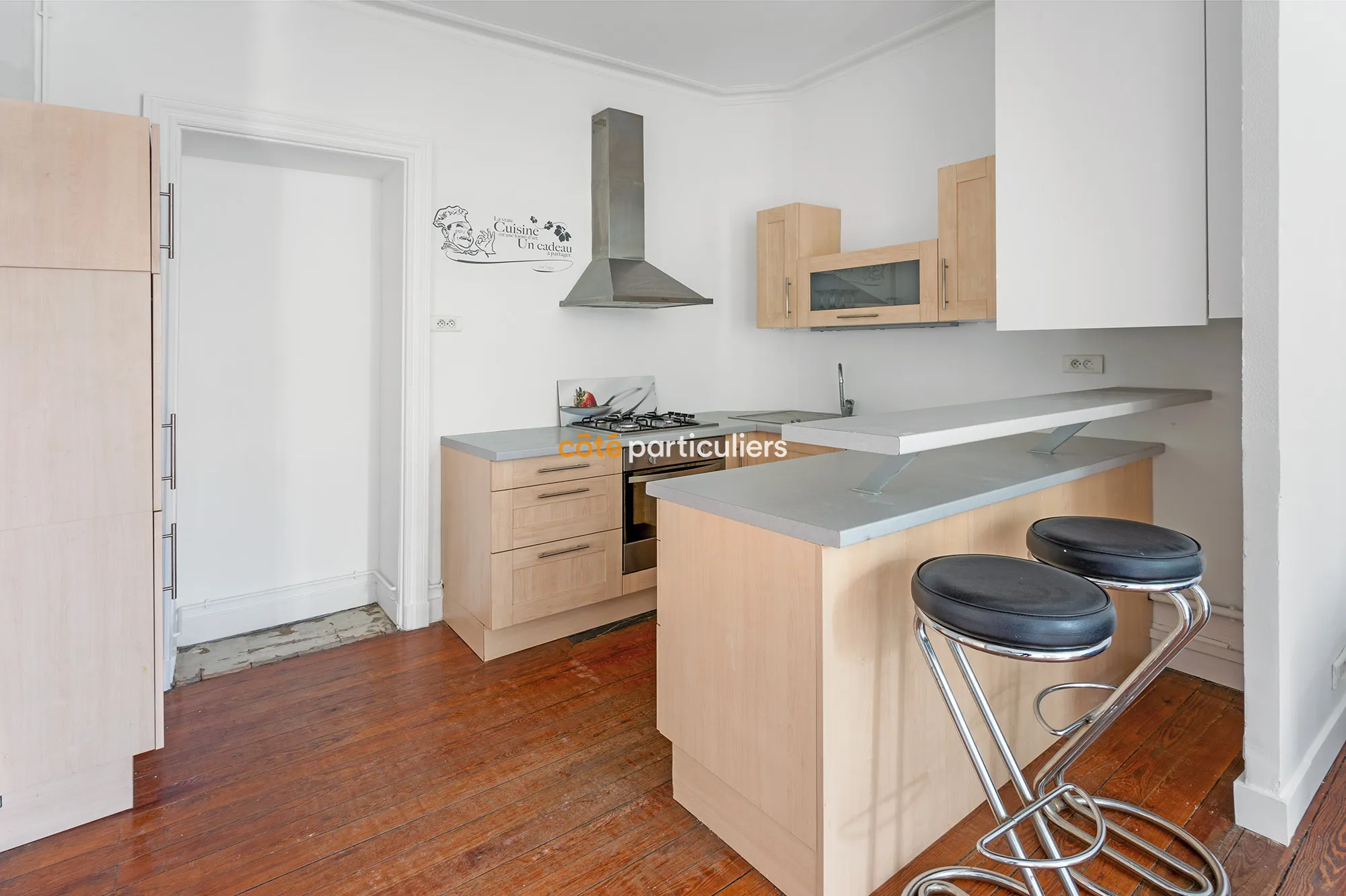 Appartement T2 de caractère à Nantes Saint-Pasquier 