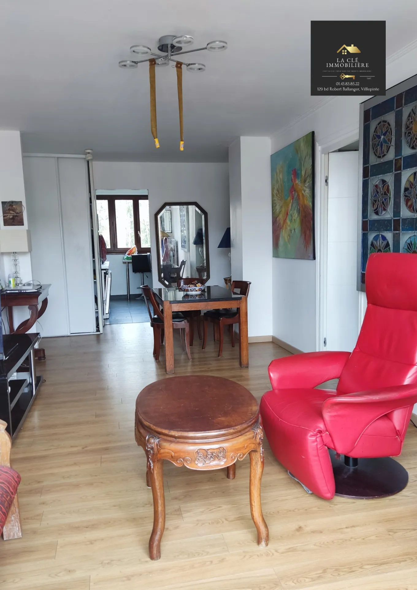 Appartement 4 pièces 74m2 à Le Thillay 