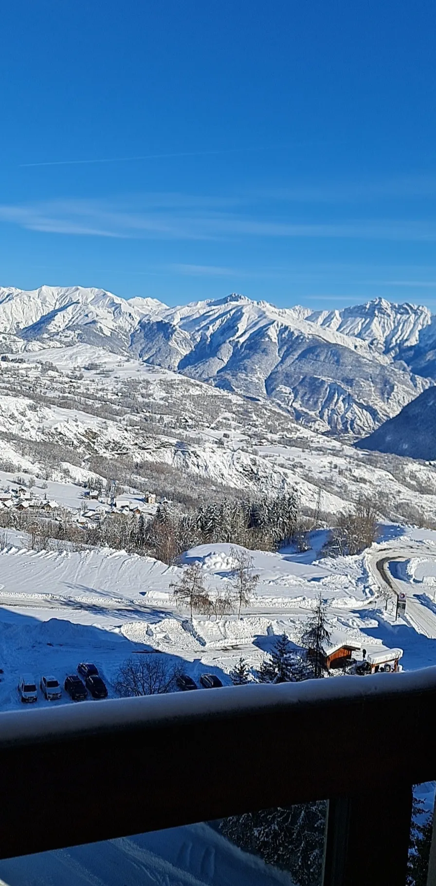 Bright Studio with Mountain Views in Le Corbier 