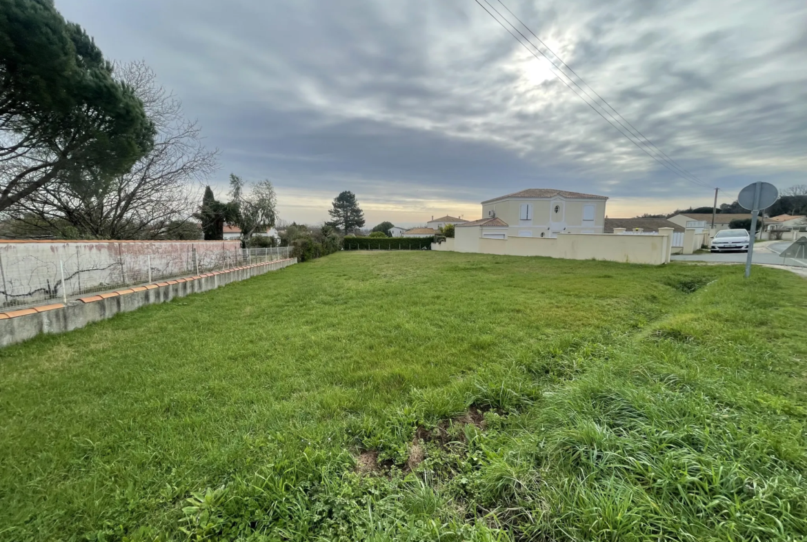 Terrain à vendre à Meschers Sur Gironde de 1000 m² 