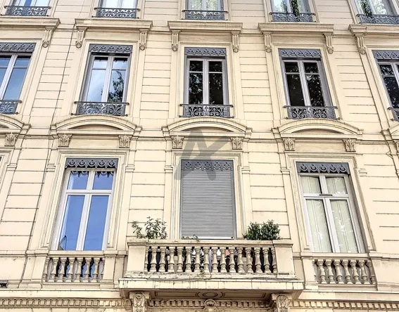 Appartement 1 pièce Lyon 6 - Vue dégagée