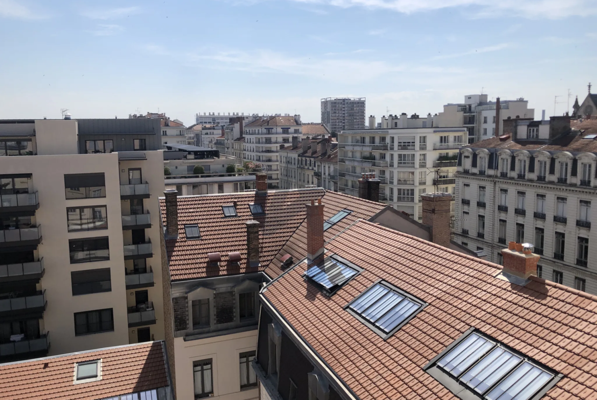 Appartement 1 pièce Lyon 6 - Vue dégagée 