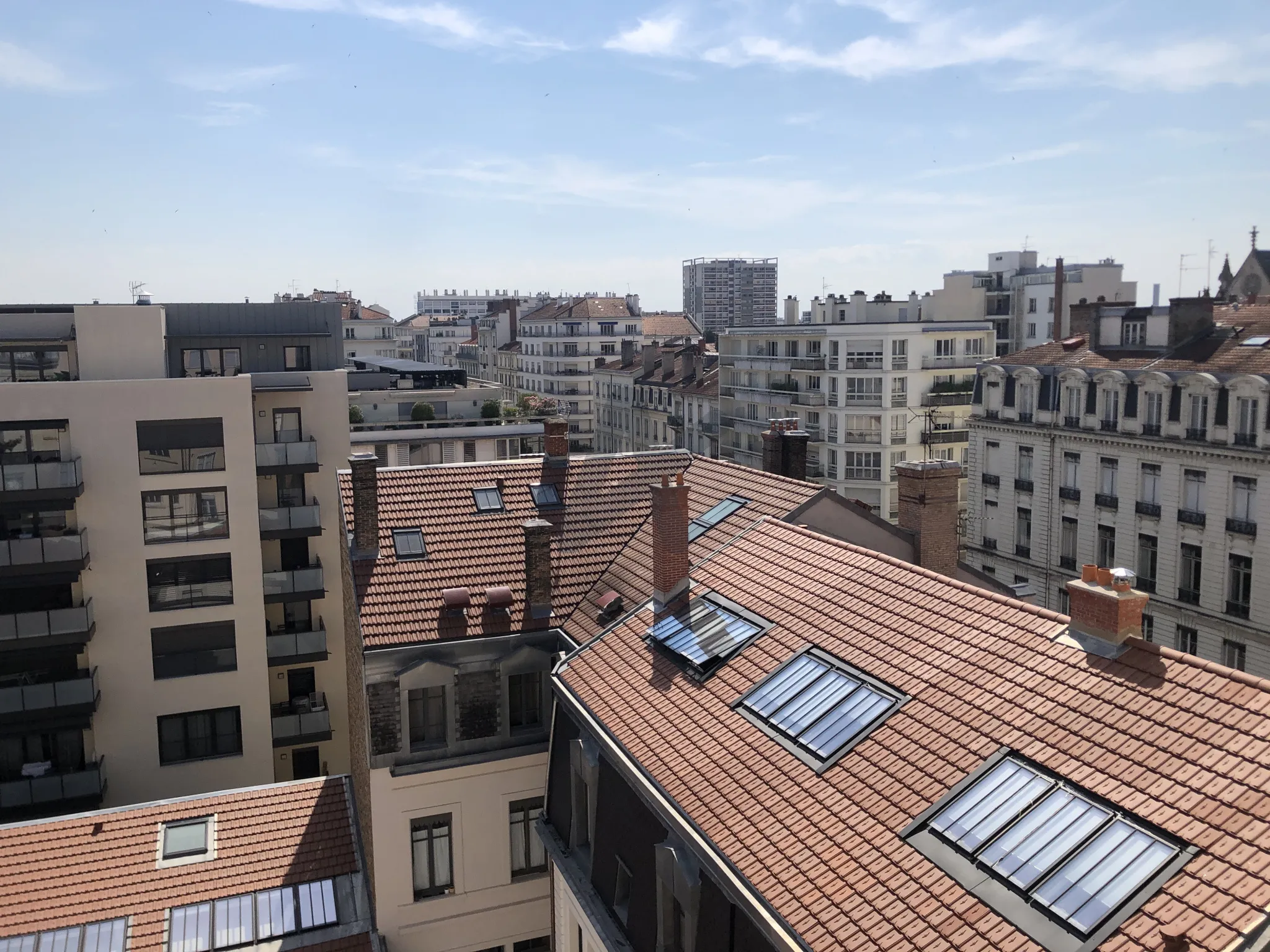 Appartement 1 pièce Lyon 6 - Vue dégagée 