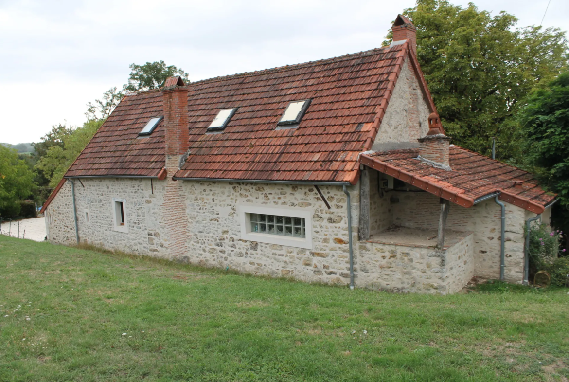 Fermette avec 2 Maisons et Gîte à Vicq exemplet 