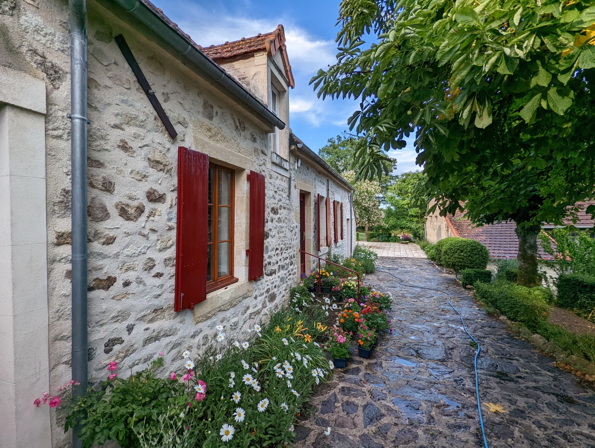 Fermette avec 2 Maisons et Gîte à Vicq exemplet 