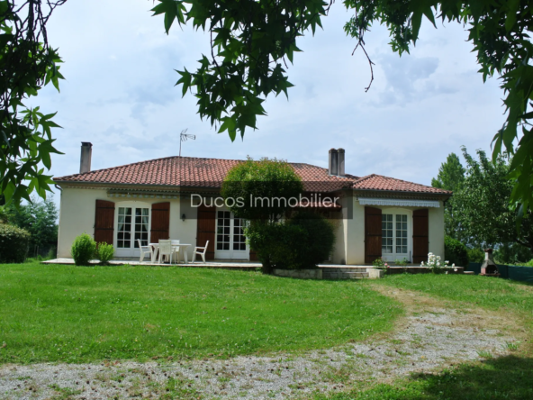 Maison traditionnelle avec 3 chambres et sous-sol à Beaupuy