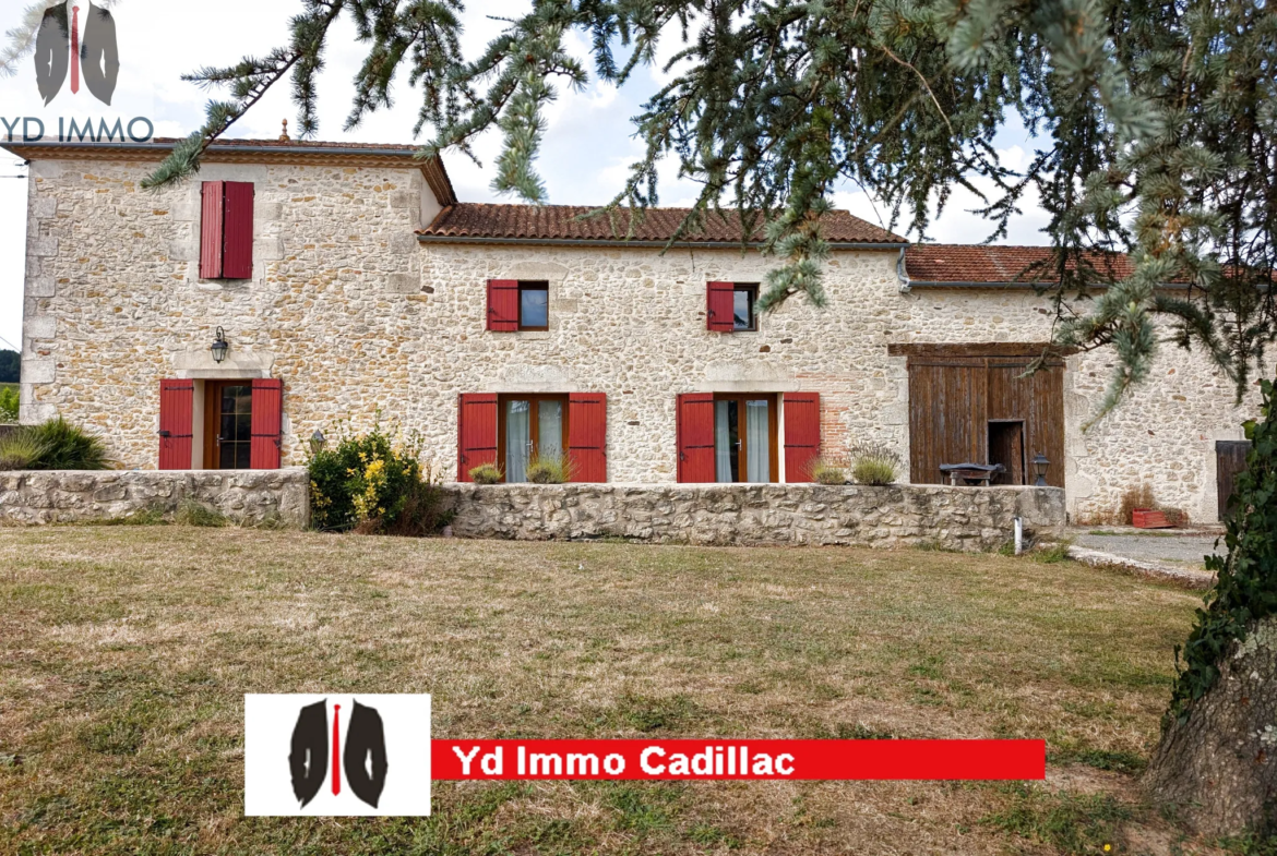 Magnifique Maison en Pierre avec 6 Chambres à Castelviel 