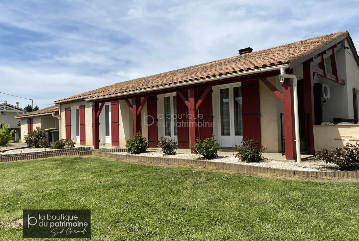 Belle Maison de 160 m2 avec Piscine à Ste Bazeille 