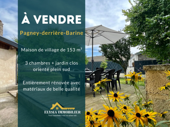 Beautiful Renovated Village House in Pagney-derrière-Barine