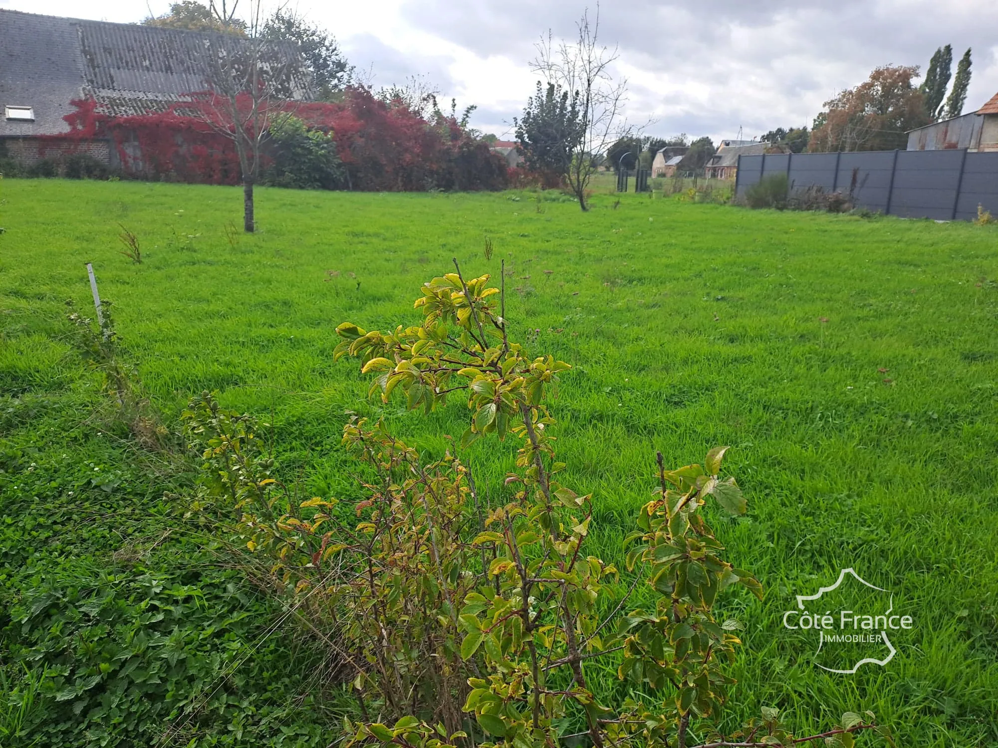 Terrain Constructible à Marly gomont, Aisne : 1 124m2 - 18 000 euros 