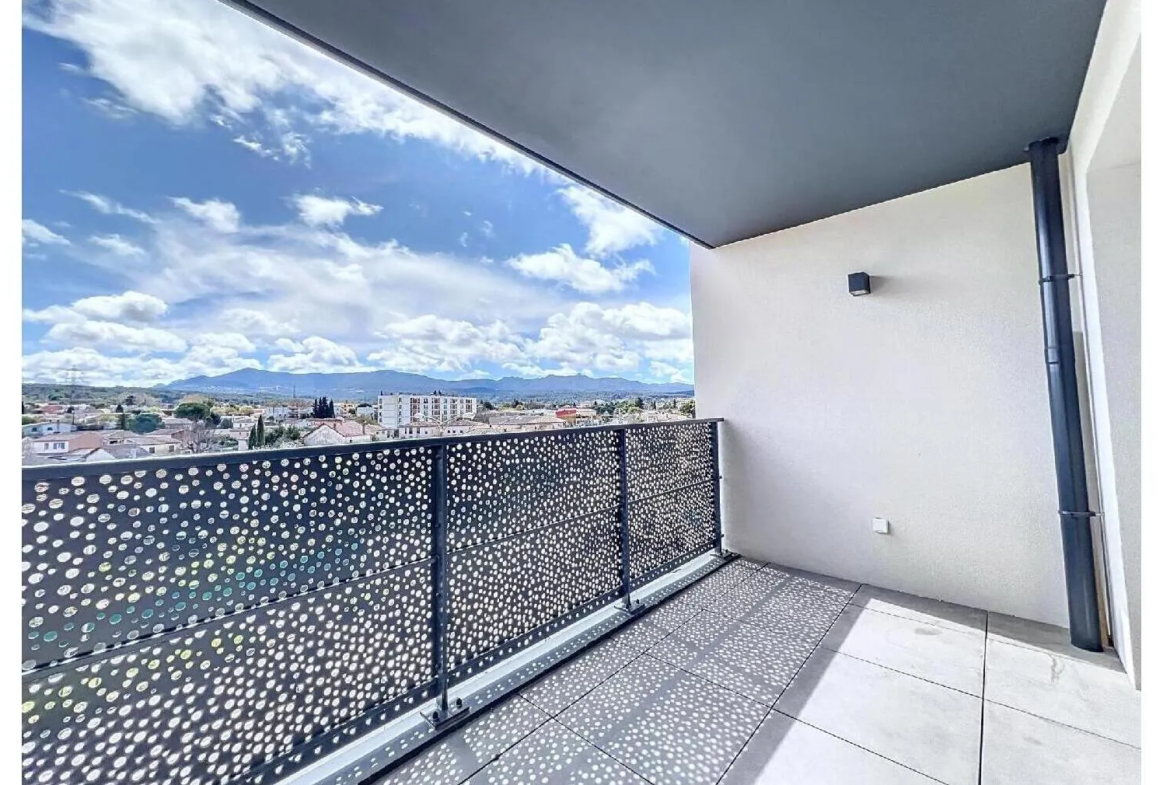 Appartement Type 3 avec Terrasse et Parkings à Gardanne 