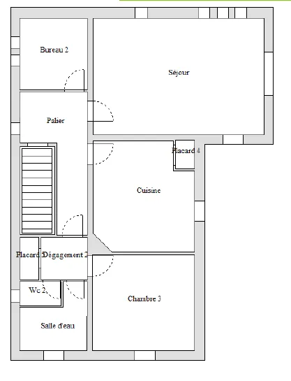 Maison de 113m2 sur parcelle de 1377m2 - Montpezat 