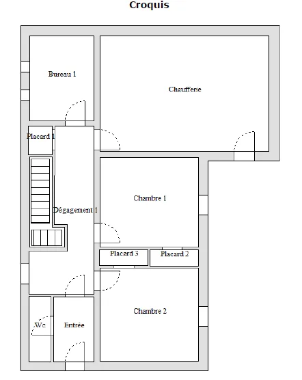 Maison de 113m2 sur parcelle de 1377m2 - Montpezat 