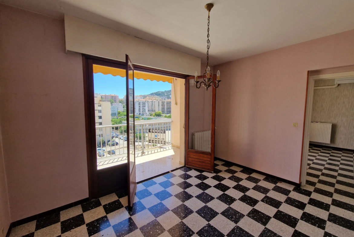 Vente appartement F4 Binda Ajaccio avec balcon terrasse 