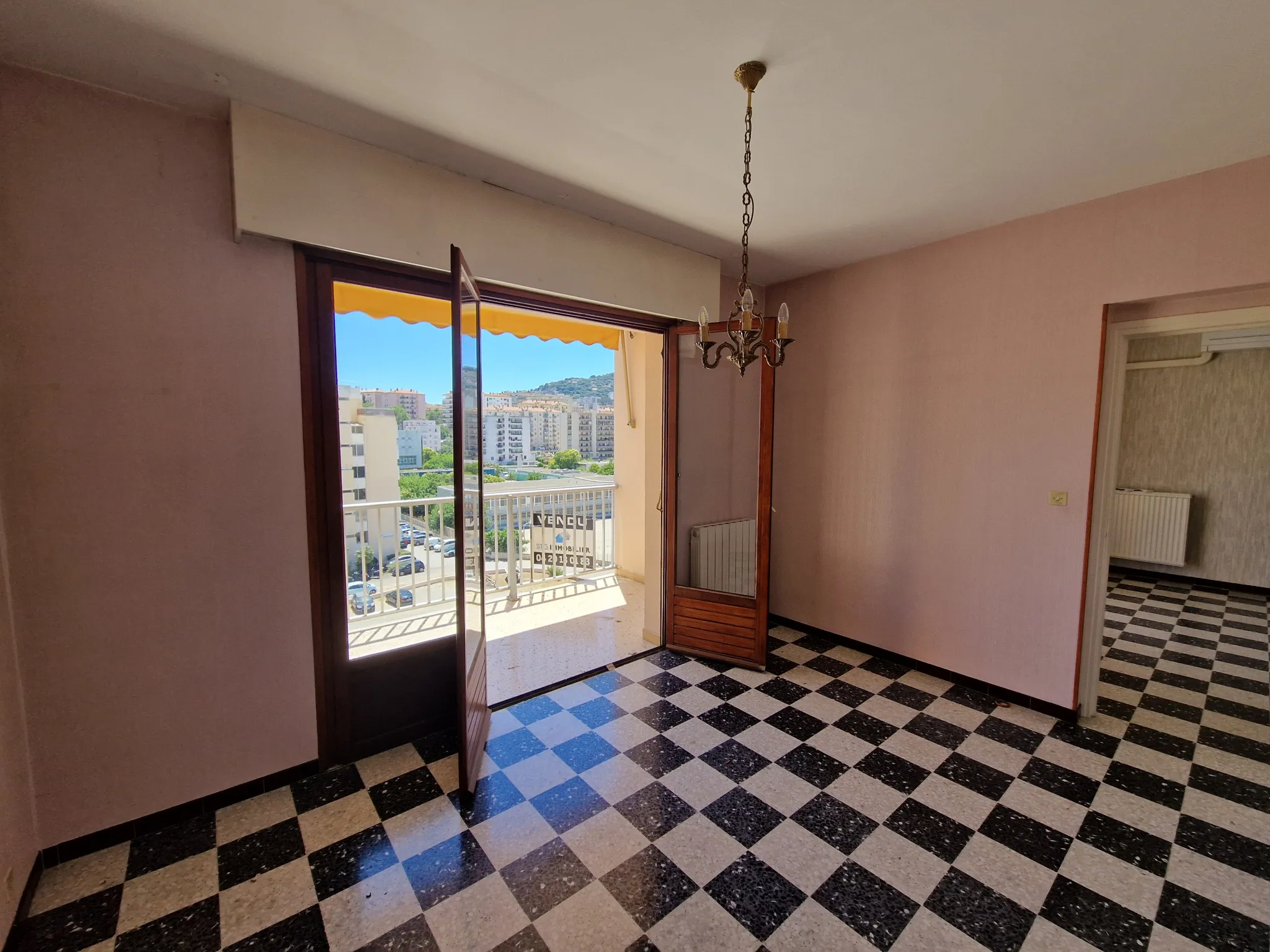 Vente appartement F4 Binda Ajaccio avec balcon terrasse 