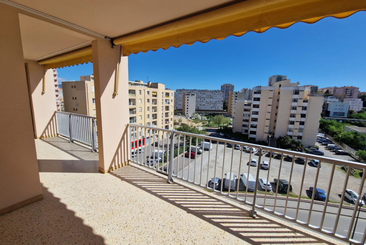 Vente appartement F4 Binda Ajaccio avec balcon terrasse 