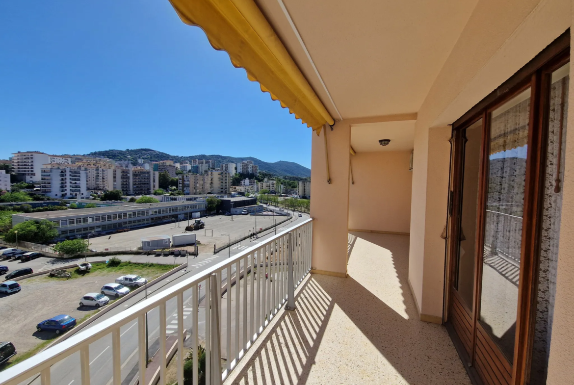 Vente appartement F4 Binda Ajaccio avec balcon terrasse 