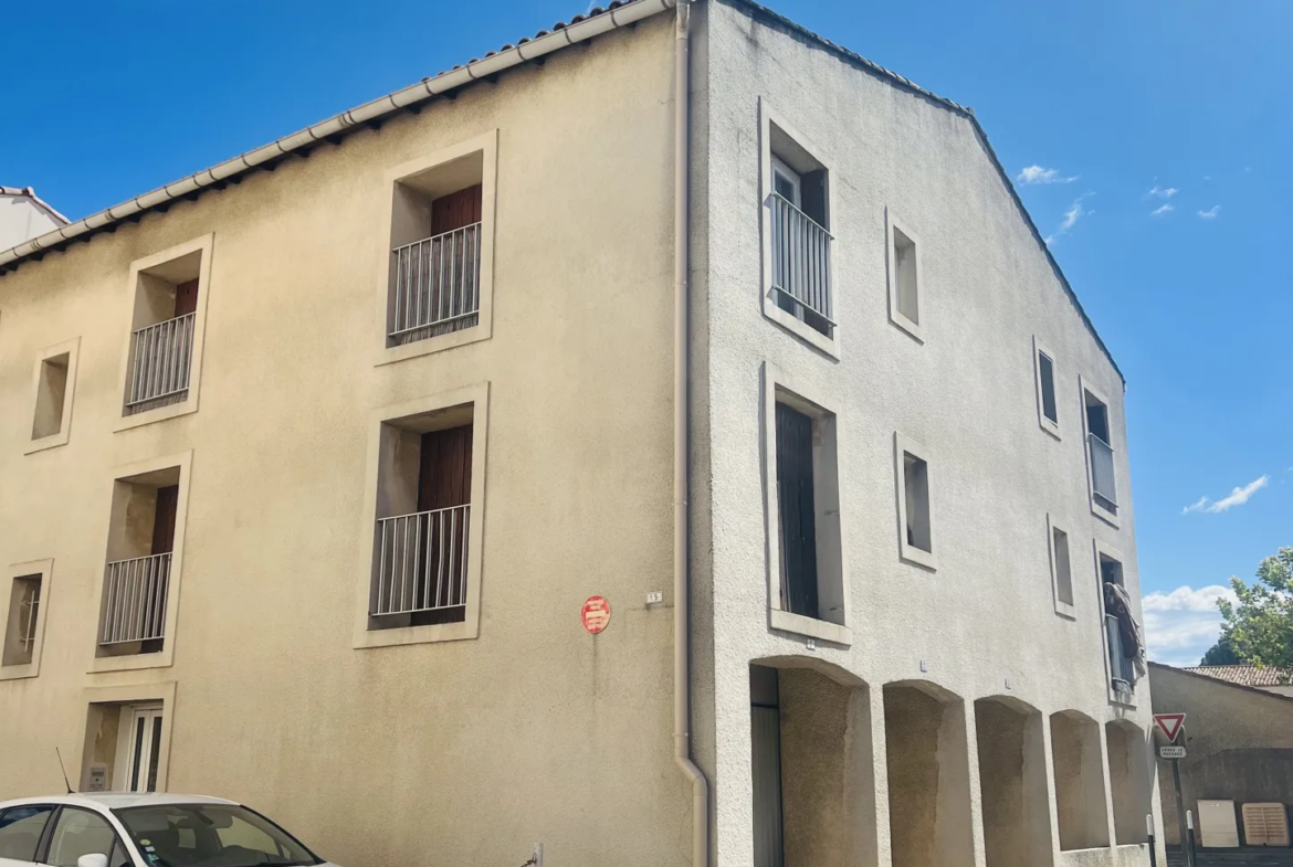 Appartement Type 2 avec Balcon à Lunel 