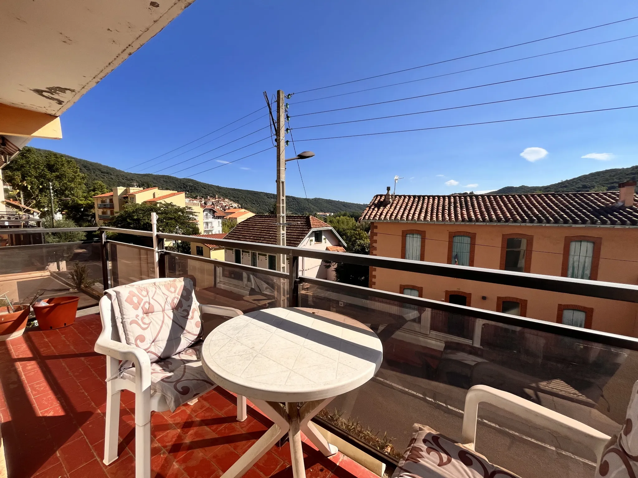 Appartement F3 avec Terrasse et Balcon - Amelie les bains Palalda 