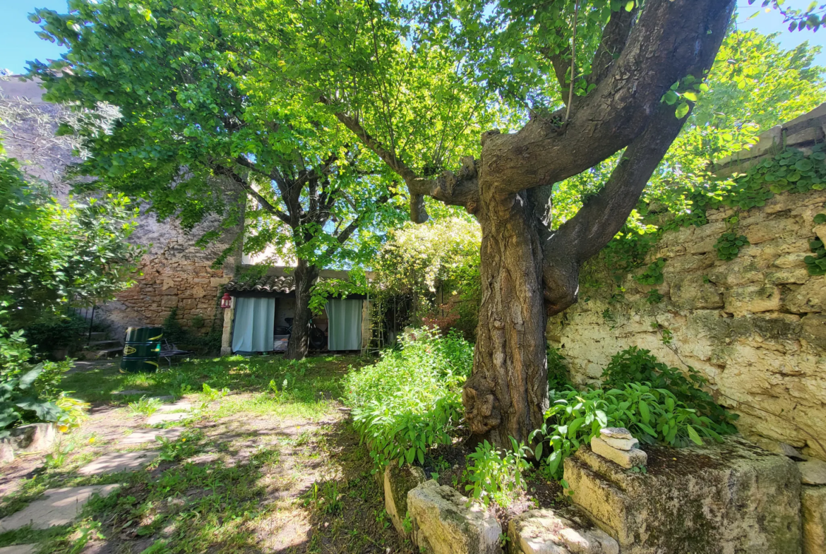 Maison vigneronne rénovée à Aujargues 