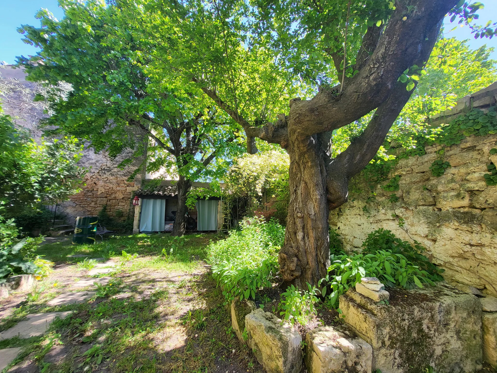 Maison vigneronne rénovée à Aujargues 