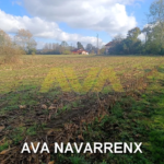 Terrain constructible plat 1508m2 à Navarrenx