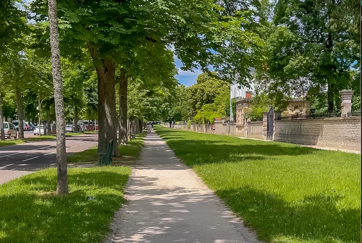 Appartement T2 en rez-de-jardin avec jardin à Dijon 