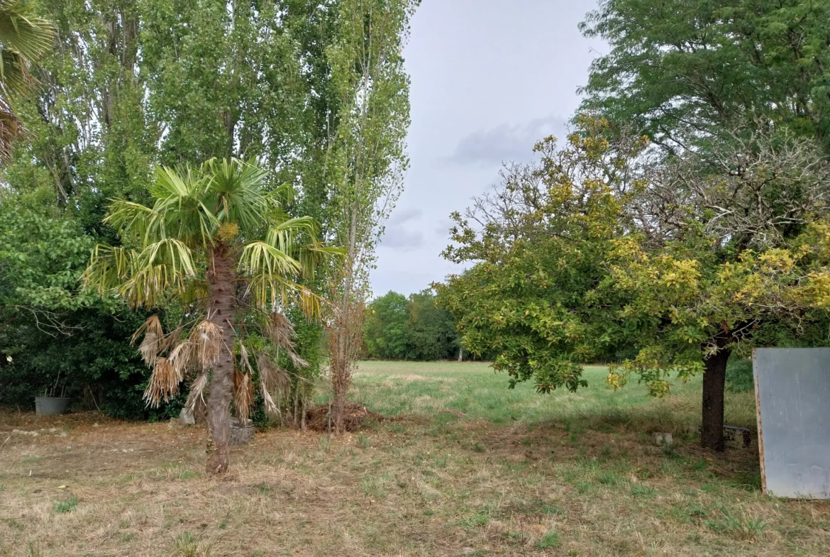 Maison charentaise à rénover avec 9 hectares de prairies - Nercillac 