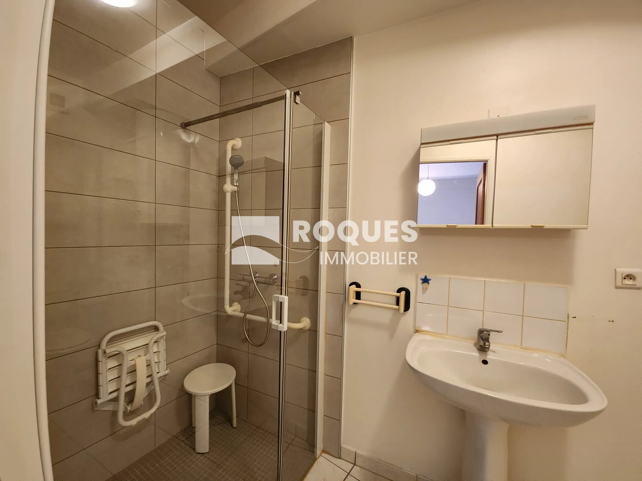 Appartement T2 à Lodève centre, 43m2 habitables 