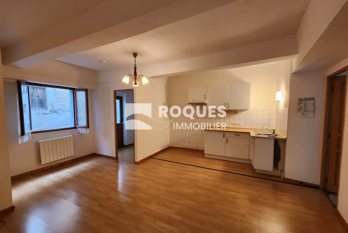 Appartement T2 à Lodève centre, 43m2 habitables 